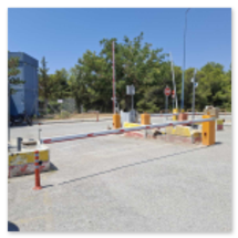 Μπάρες ελέγχου εισόδου εξόδου οχημάτων
