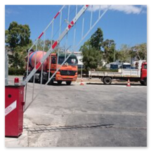 Μπάρες ελέγχου εισόδου εξόδου οχημάτων