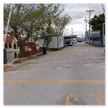 Μπάρες ελέγχου εισόδου εξόδου οχημάτων